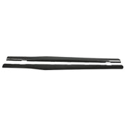 DURAFORCE For Camaro LT LS SS 2010-2015 Side Skirts Extension Lip Carbon Fiber Color