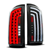 DURAFORCE For Dodge Ram 1500 2500 3500 2007 2008 2009 LED Tube Bar Clear Tail Lights Lamps