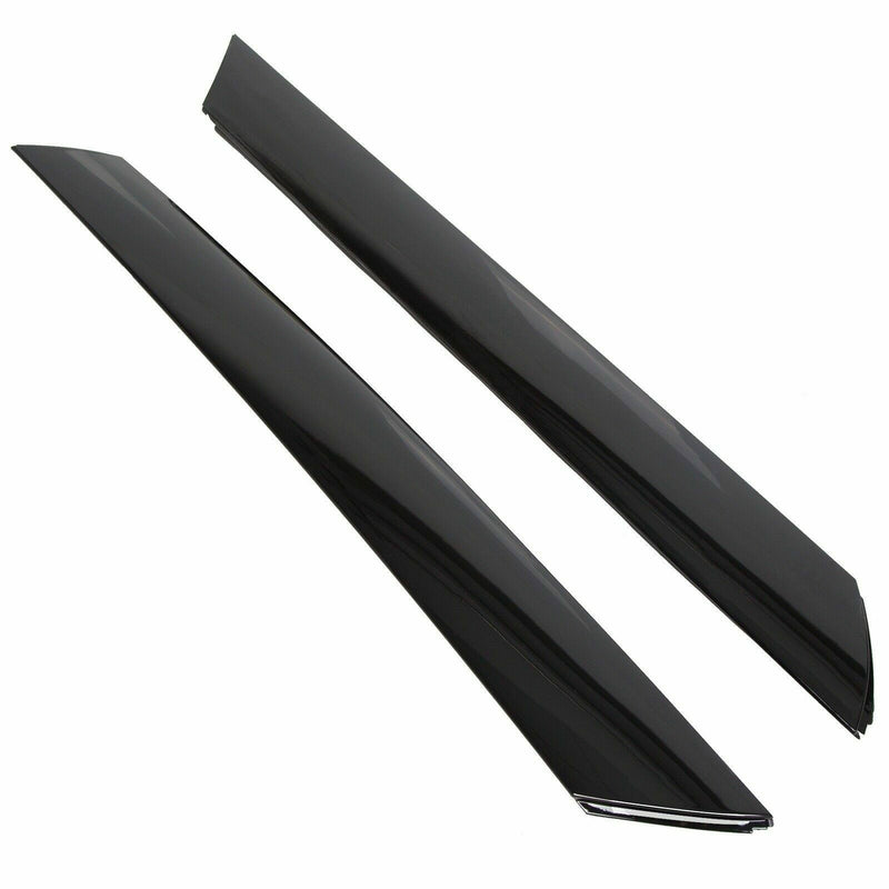 DURAFORCE Pair Windshield Pillar Trim Exterior Molding For Kia Soul 2010-2013 2Pcs LH+RH
