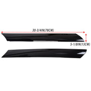 DURAFORCE Pair Windshield Pillar Trim Exterior Molding For Kia Soul 2010-2013 2Pcs LH+RH