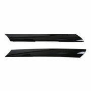 DURAFORCE Pair Windshield Pillar Trim Exterior Molding For Kia Soul 2010-2013 2Pcs LH+RH