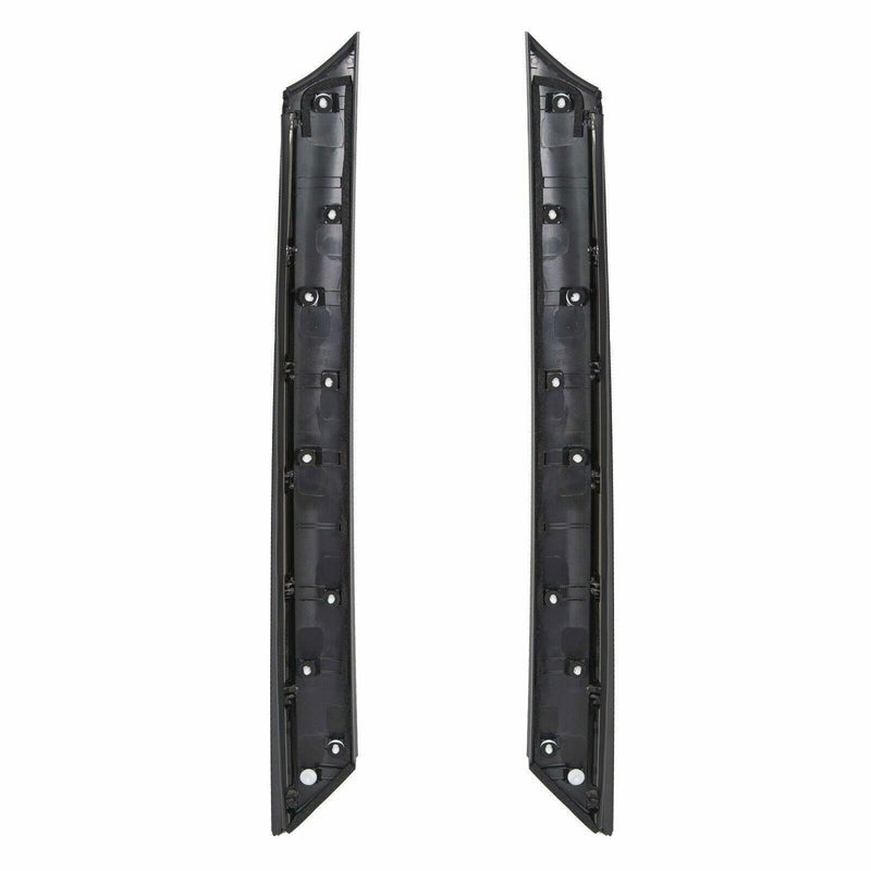 DURAFORCE Pair Windshield Pillar Trim Exterior Molding For Kia Soul 2010-2013 2Pcs LH+RH