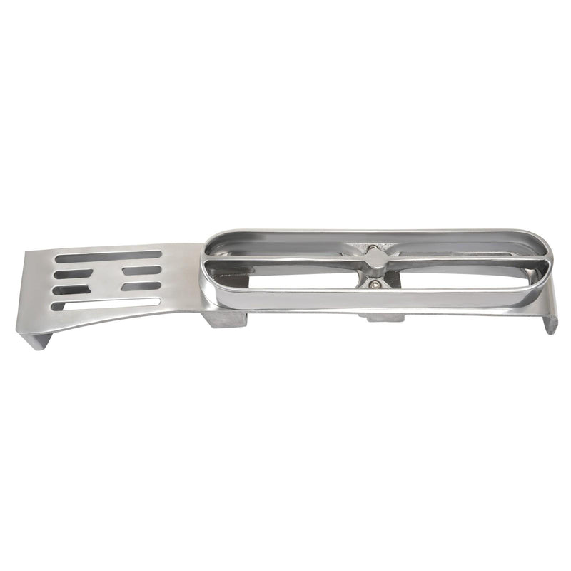 DURAFORCE Pair Silvery Front Fender Light Brackets Polish Aluminum For Peterbilt 389 388