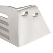 DURAFORCE Pair Silvery Front Fender Light Brackets Polish Aluminum For Peterbilt 389 388