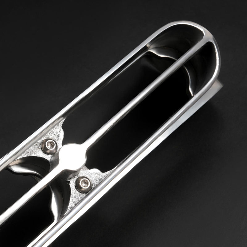 DURAFORCE Pair Silvery Front Fender Light Brackets Polish Aluminum For Peterbilt 389 388