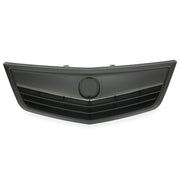DURAFORCE For Acura TSX 2011 2012 13 2014 Matte Full Black Grill Front Bumper Upper Grille