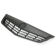 DURAFORCE For Acura TSX 2011 2012 13 2014 Matte Full Black Grill Front Bumper Upper Grille
