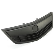 DURAFORCE For Acura TSX 2011 2012 13 2014 Matte Full Black Grill Front Bumper Upper Grille