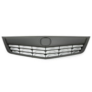 DURAFORCE For Acura TSX 2011 2012 13 2014 Matte Full Black Grill Front Bumper Upper Grille