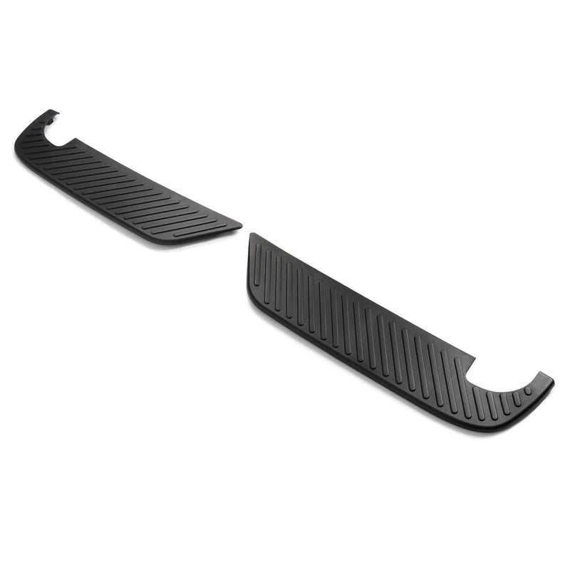 DURAFORCE Black LH & RH Rear Step Bumper Top Pad For F150 F250 Light Duty Styleside 97-04