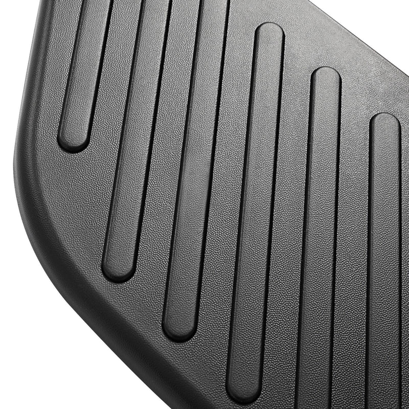 DURAFORCE Black LH & RH Rear Step Bumper Top Pad For F150 F250 Light Duty Styleside 97-04