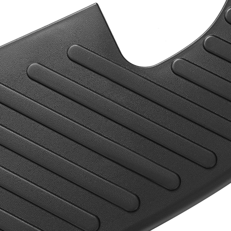 DURAFORCE Black LH & RH Rear Step Bumper Top Pad For F150 F250 Light Duty Styleside 97-04