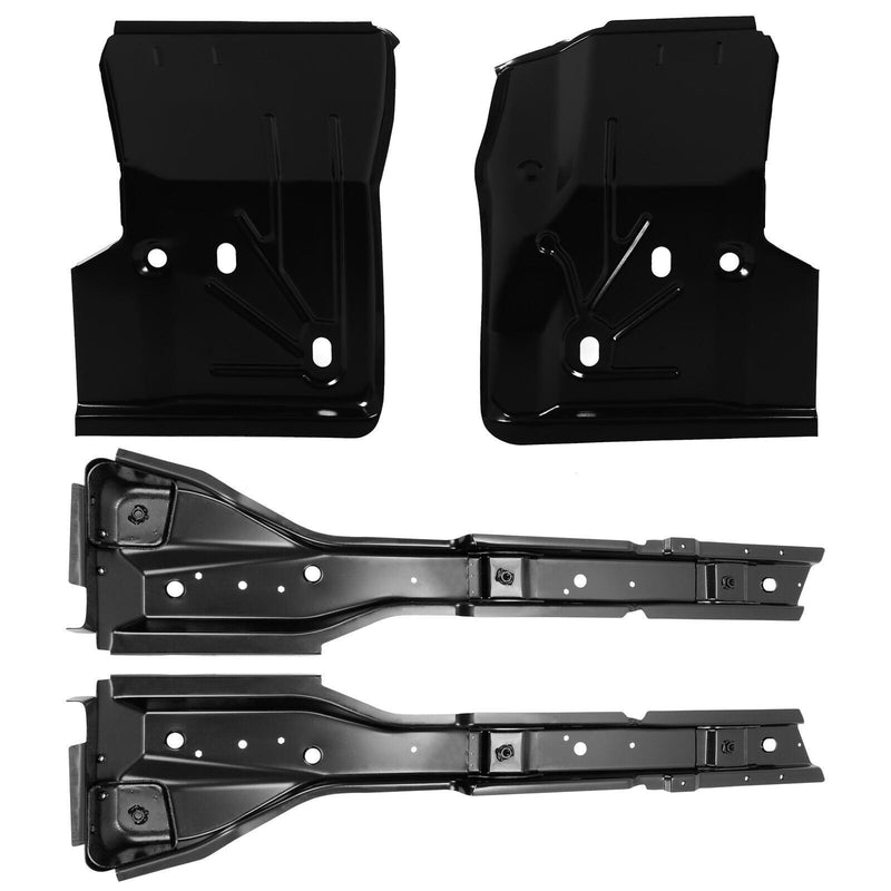 DURAFORCE Front Floor Pans and Support Torque Box Set for Jeep TJ Wrangler 1997-2006