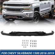 DURAFORCE Front Bumper Valance For 2016-2019 Chevy Silverado 1500 W/Tow Hook Holes W/O Z71