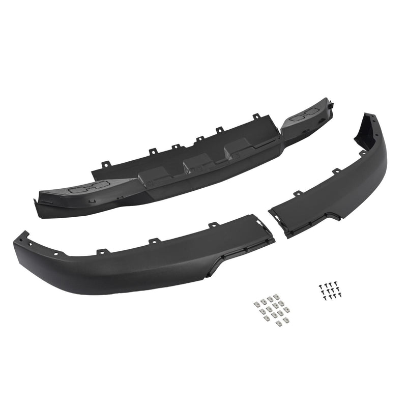 DURAFORCE Front Bumper Valance For 2016-2019 Chevy Silverado 1500 W/Tow Hook Holes W/O Z71