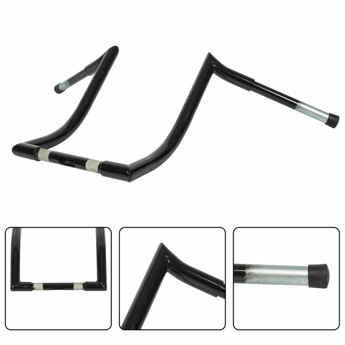 DURAFORCE 14" Ape Hanger Handlebar For Victory Cross Country Cross Roads Motorcycle Black