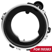 DURAFORCE Driver Side Left Headlight Bulb Bracket Bucket Black For Jeep Wrangler 1997-2006