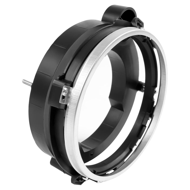 DURAFORCE Driver Side Left Headlight Bulb Bracket Bucket Black For Jeep Wrangler 1997-2006