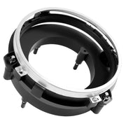 DURAFORCE Driver Side Left Headlight Bulb Bracket Bucket Black For Jeep Wrangler 1997-2006