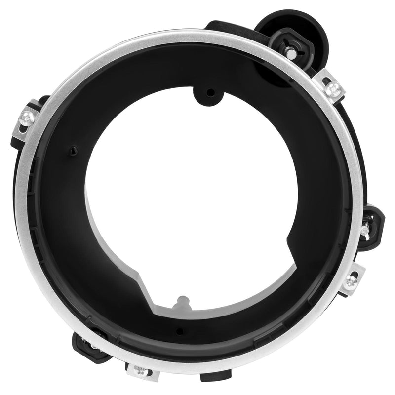 DURAFORCE Driver Side Left Headlight Bulb Bracket Bucket Black For Jeep Wrangler 1997-2006