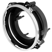 DURAFORCE Driver Side Left Headlight Bulb Bracket Bucket Black For Jeep Wrangler 1997-2006