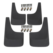DURAFORCE 4 Pcs Mud Guards Splash Flaps For 01-14 2007 2013 Chevy Silverado 1500 2500 3500