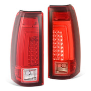 DURAFORCE For Chevy Silverado 1500 99-02 GMC Sierra 1999-2007 LED Tail Lights Brake Lamps