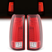 DURAFORCE For Chevy Silverado 1500 99-02 GMC Sierra 1999-2007 LED Tail Lights Brake Lamps