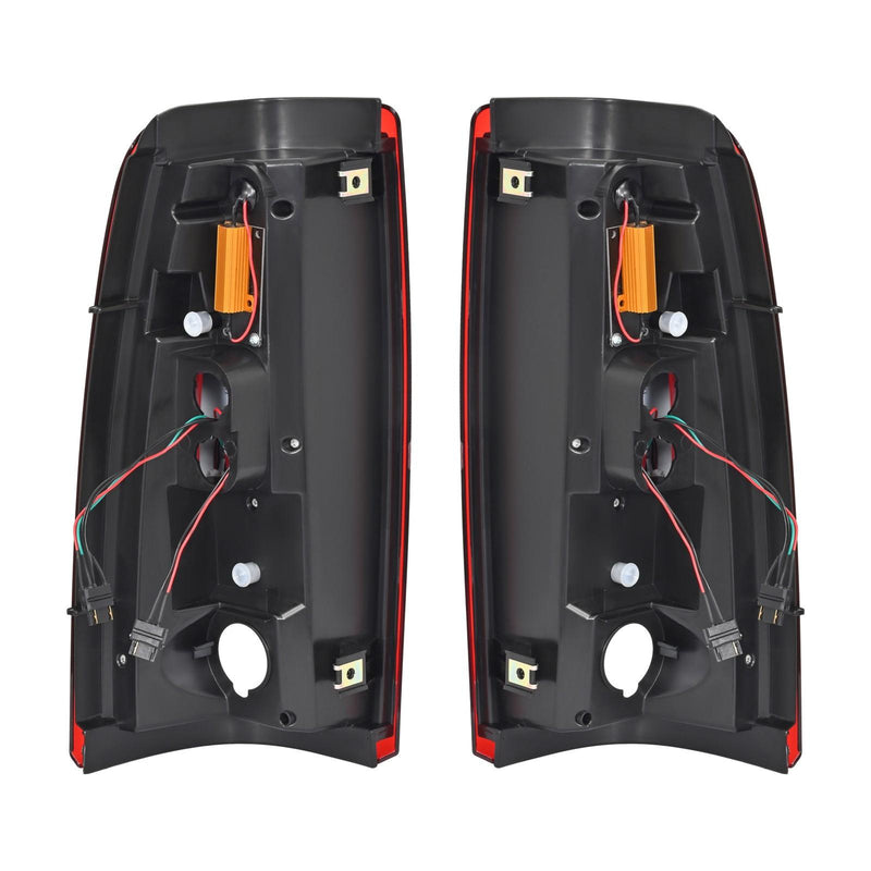 DURAFORCE For Chevy Silverado 1500 99-02 GMC Sierra 1999-2007 LED Tail Lights Brake Lamps