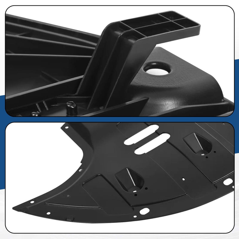 DURAFORCE Front Engine Splash Shield Under Cover For Hyundai Elantra 2017-2020 HY1228187