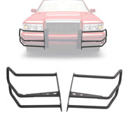 DURAFORCE Black Front Bumper Brush Grille Guard Bracket For Ford Crown Victoria 03-11