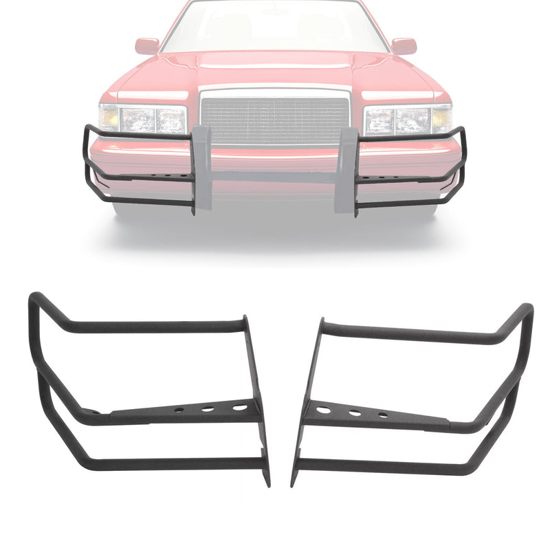 DURAFORCE Black Front Bumper Brush Grille Guard Bracket For Ford Crown Victoria 03-11