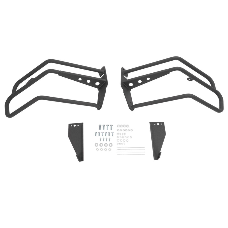 DURAFORCE Black Front Bumper Brush Grille Guard Bracket For Ford Crown Victoria 03-11