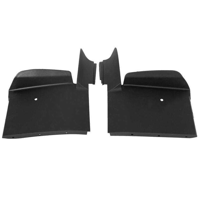 DURAFORCE Fit For Cadillac Eldorado 1979-1985 4Pcs Front Bumper Fillers Set Black
