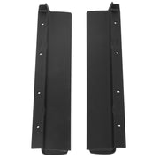 DURAFORCE Fit For Cadillac Eldorado 1979-1985 4Pcs Front Bumper Fillers Set Black