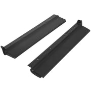 DURAFORCE Fit For Cadillac Eldorado 1979-1985 4Pcs Front Bumper Fillers Set Black