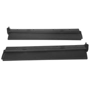 DURAFORCE Fit For Cadillac Eldorado 1979-1985 4Pcs Front Bumper Fillers Set Black