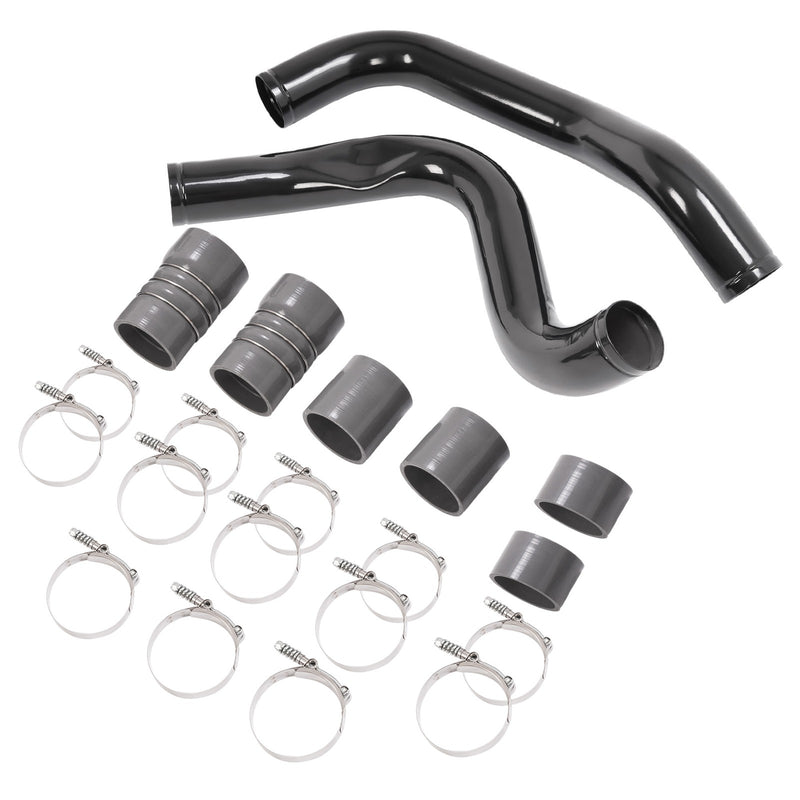 DURAFORCE Intercooler Pipe Tube Hot Cold Side Kit For Ford 7.3L 99.5-03 Powerstroke Diesel