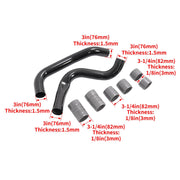 DURAFORCE Intercooler Pipe Tube Hot Cold Side Kit For Ford 7.3L 99.5-03 Powerstroke Diesel