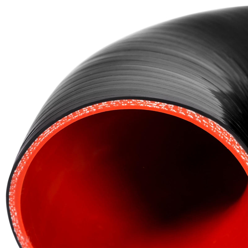 DURAFORCE 3" inch 90 Degree 76mm Elbow Silicone Hose/Intake/Intercooler Pipe Turbo Coupler