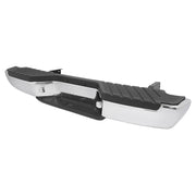 DURAFORCE For 1998-2004 Nissan Frontier Chrome Complete Rear Step Bumper W/O Sensor Hole