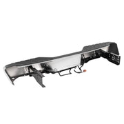 DURAFORCE For 1998-2004 Nissan Frontier Chrome Complete Rear Step Bumper W/O Sensor Hole