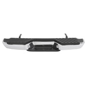 DURAFORCE For 1998-2004 Nissan Frontier Chrome Complete Rear Step Bumper W/O Sensor Hole