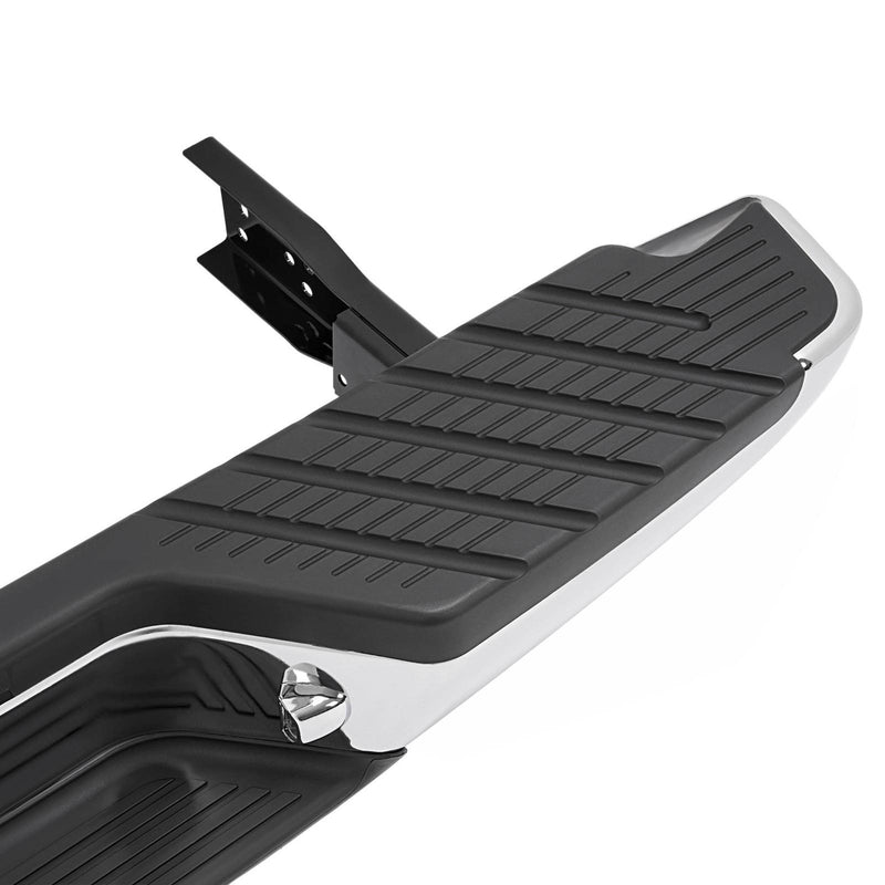 DURAFORCE For 1998-2004 Nissan Frontier Chrome Complete Rear Step Bumper W/O Sensor Hole