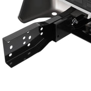 DURAFORCE For 1998-2004 Nissan Frontier Chrome Complete Rear Step Bumper W/O Sensor Hole