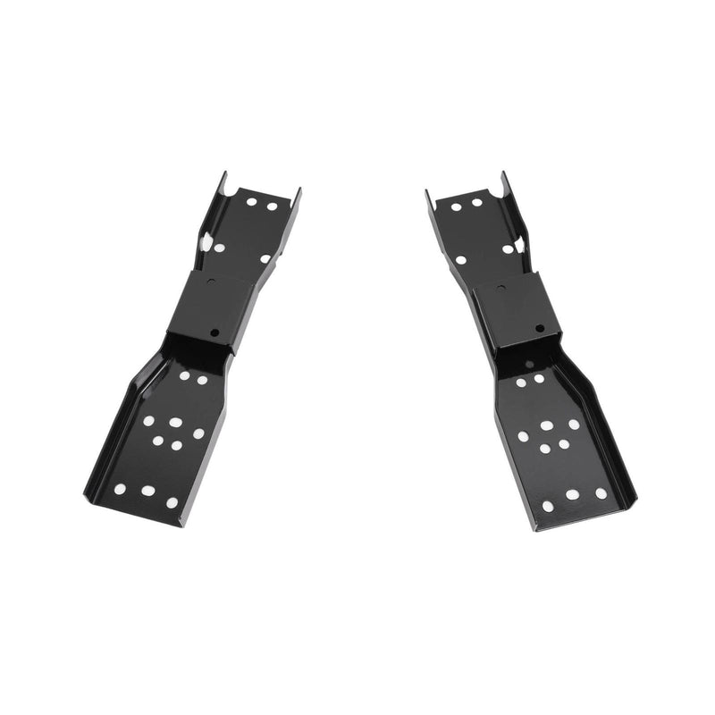 DURAFORCE For 1998-2004 Nissan Frontier Chrome Complete Rear Step Bumper W/O Sensor Hole