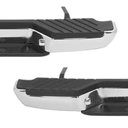 DURAFORCE For 1998-2004 Nissan Frontier Chrome Complete Rear Step Bumper W/O Sensor Hole