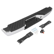 DURAFORCE For 1998-2004 Nissan Frontier Chrome Complete Rear Step Bumper W/O Sensor Hole