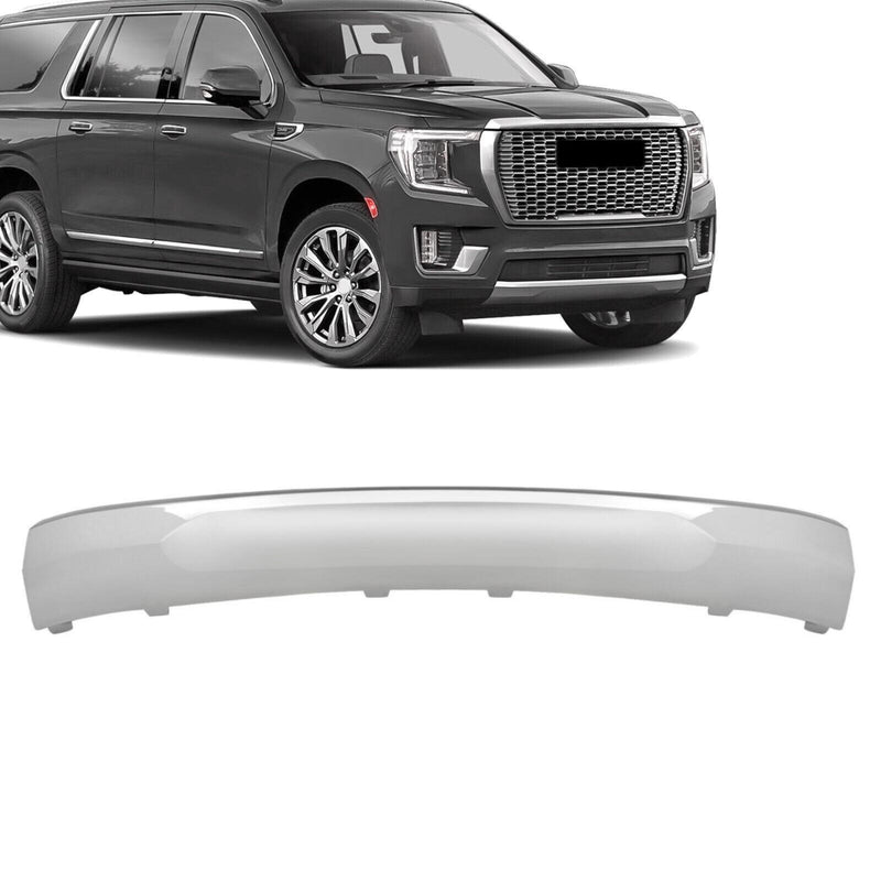 DURAFORCE For 2021-2023 24 GMC Yukon XL Chrome Front Bumper Lower Panel Trim Valance Cover
