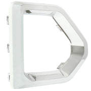 DURAFORCE Front Fog Light Outer Bezel Cover For GMC Sierra Denali SLT Chrome Set 2019-2022